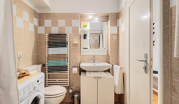 Квартира в многоэтажно доме с 2 комнатами | München-Maxvorstadt | 70398 | Badezimmer