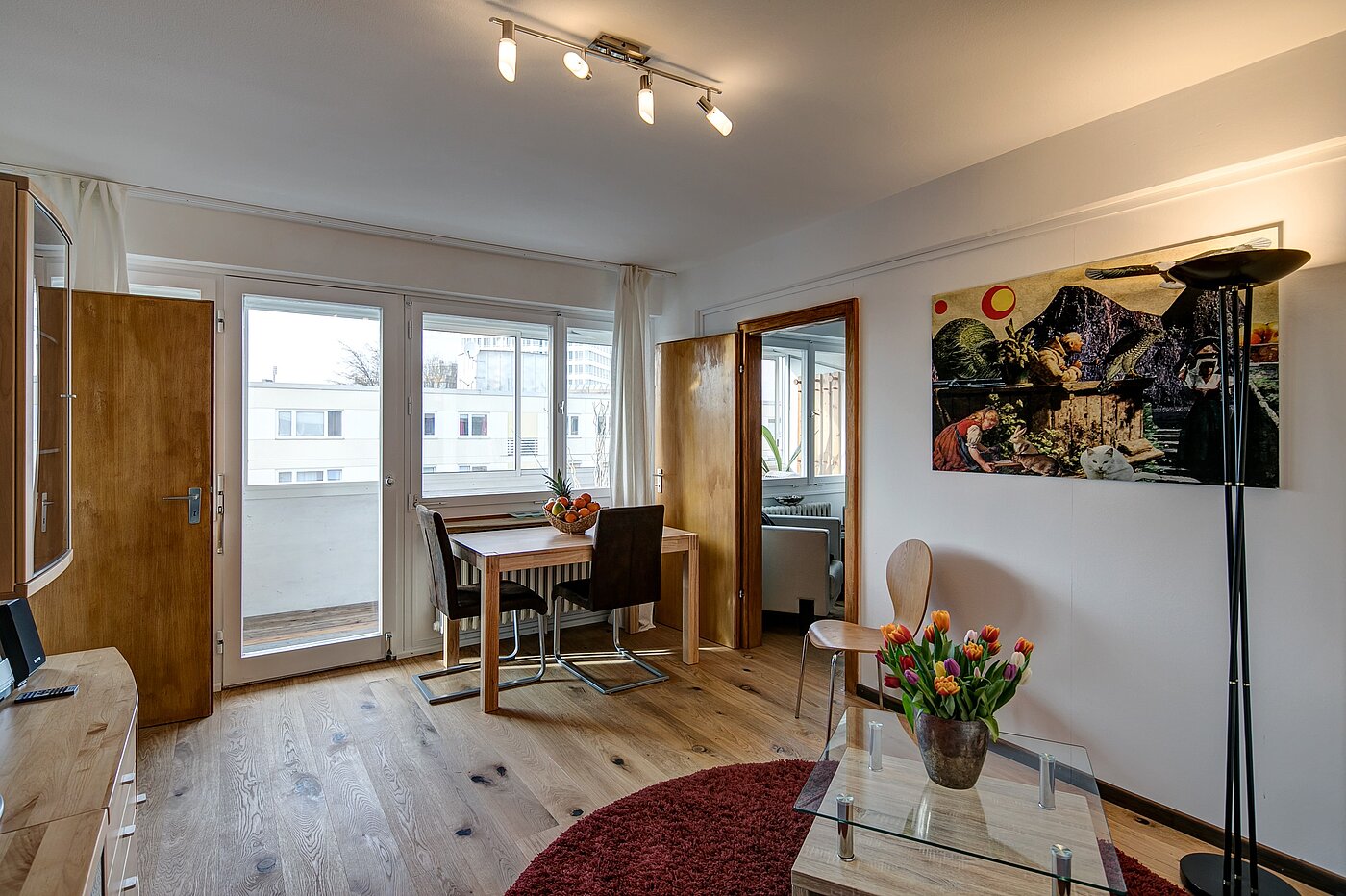 Квартира в многоэтажно доме с 1.5 комнатами | München-Obergiesing | 70136 | Freundlicher Essplatz mit...