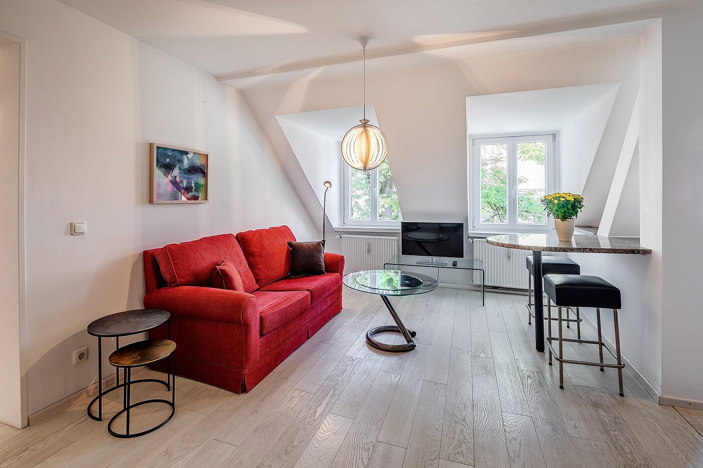 Квартира в многоэтажно доме с 2 комнатами | München-Isarvorstadt | 70089