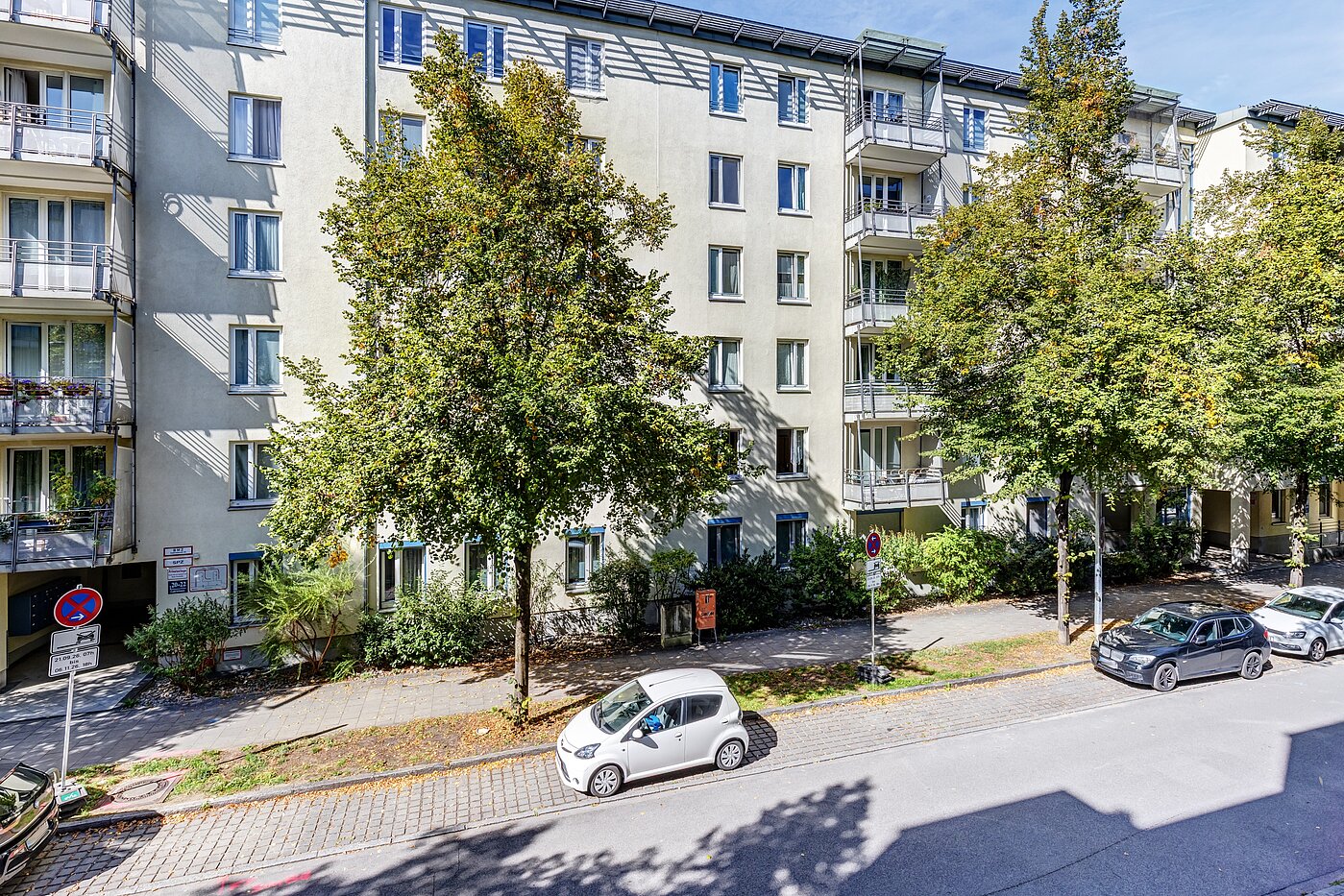 Квартира в многоэтажно доме с 3 комнатами | München-Neuhausen | 70489 | Ruhige Anliegerstraße