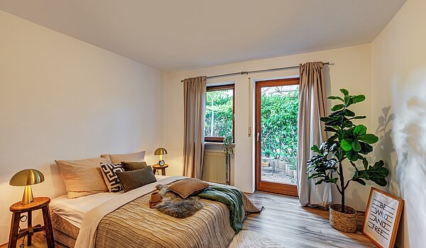Квартира в многоэтажно доме с 3 комнатами | München-Trudering | 70481 | Ruhiges Schlafzimmer...