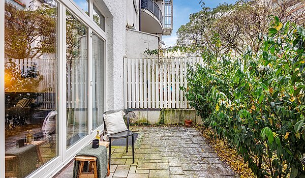 Чердачная квартира с 1 комнатная | München-Isarvorstadt | 2211ML7 | Hier die West-Terrasse