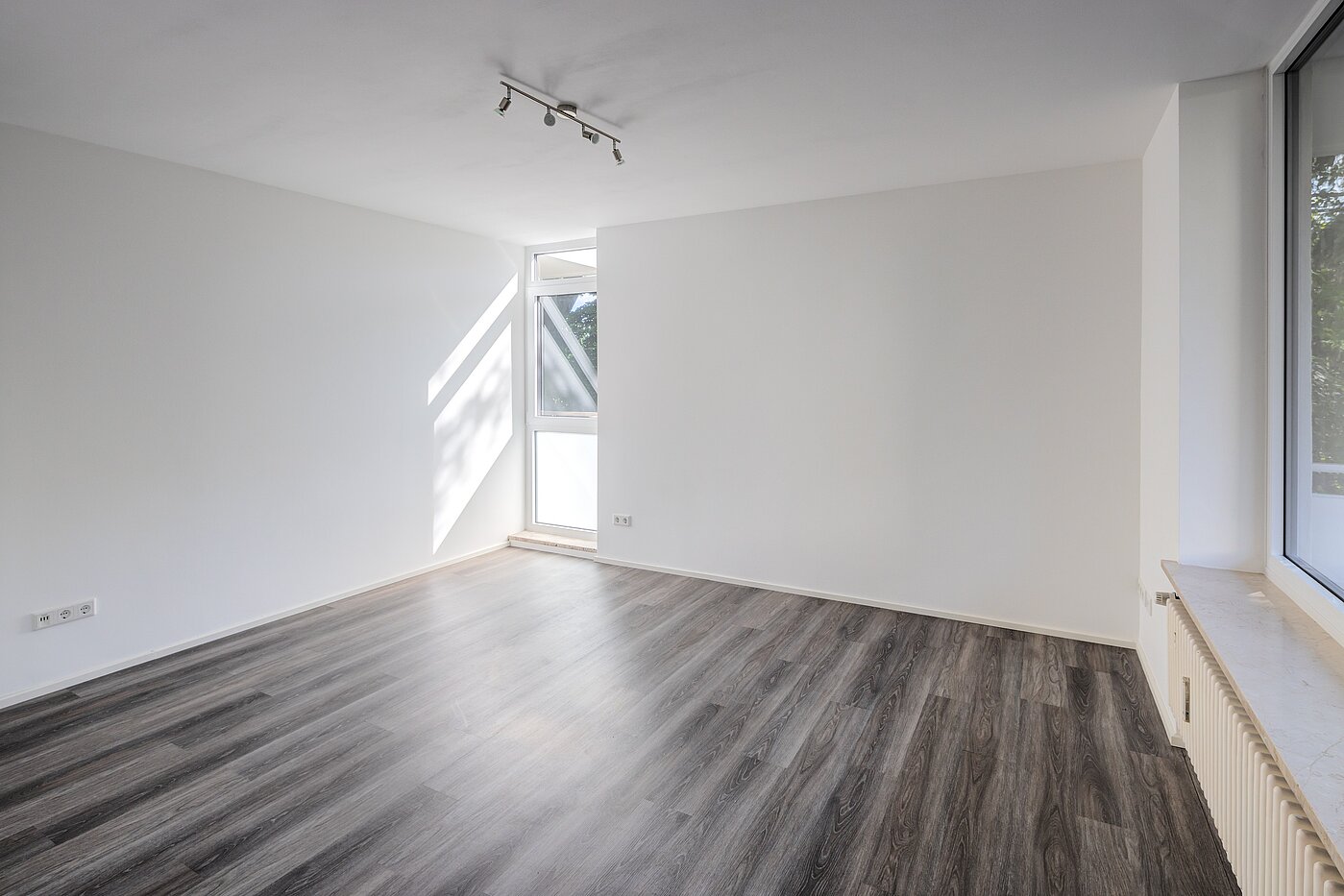 Высокий первый этаж с 1 комнатная | München-Obermenzing | 70282 | Wohn- und Schlafbereich