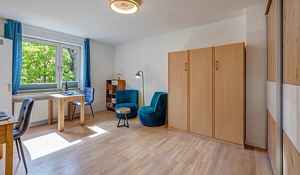 Квартира в многоэтажно доме с 1 комнатная | München-Schwabing | 70454 | Wohnen, Arbeiten und...
