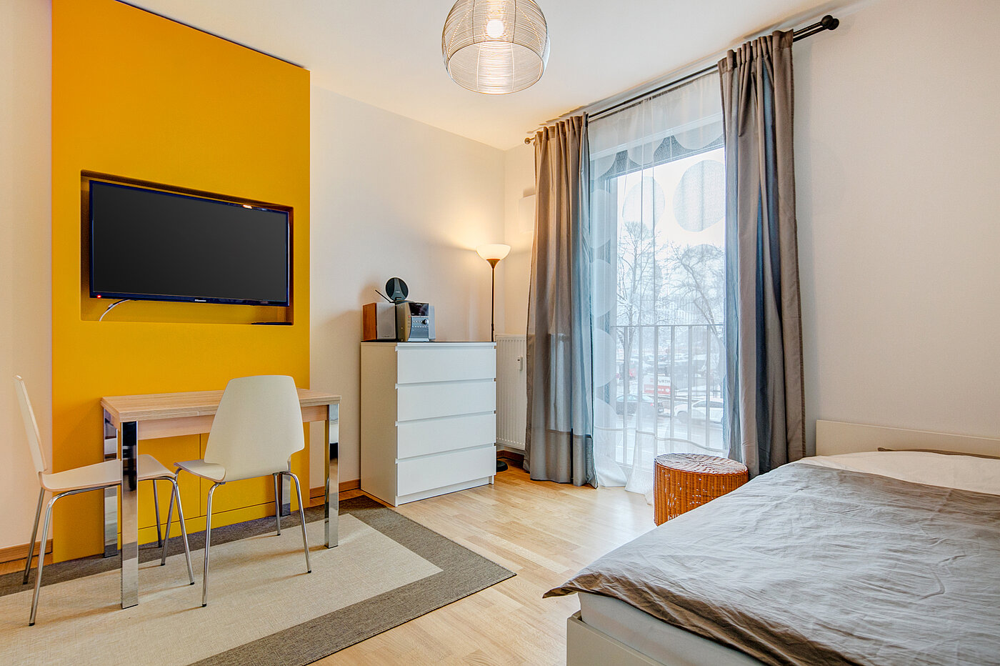 Квартира в многоэтажно доме с 1 комнатная | München-Ramersdorf | 70428 | Einrichtungsbeispiel