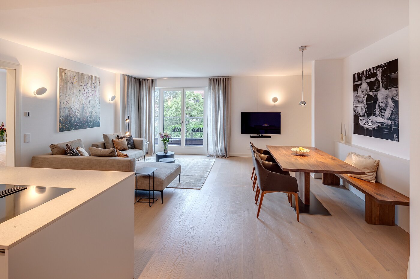 Квартира в многоэтажно доме с 3 комнатами | 70046 | ...und Zugang zur Terrasse