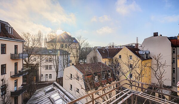 Квартира в многоэтажно доме с 2 комнатами | München-Isarvorstadt | 703031 | Blick vom Balkon