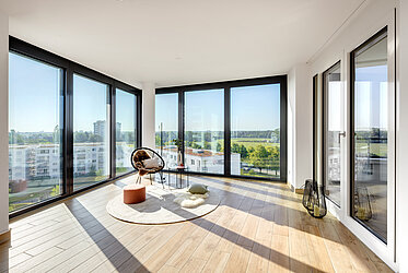 Obersendling: Эксклюзивная 3-комнатная квартира в Альпенглюэне - свободна