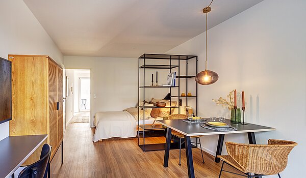 Квартира в многоэтажно доме с 1 комнатная | München-Maxvorstadt | 700022 | Großzügiger & stylischer Wohnbereich