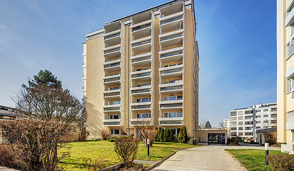 Квартира в многоэтажно доме с 2 комнатами | München-Moosach | 70407 | Außenansicht