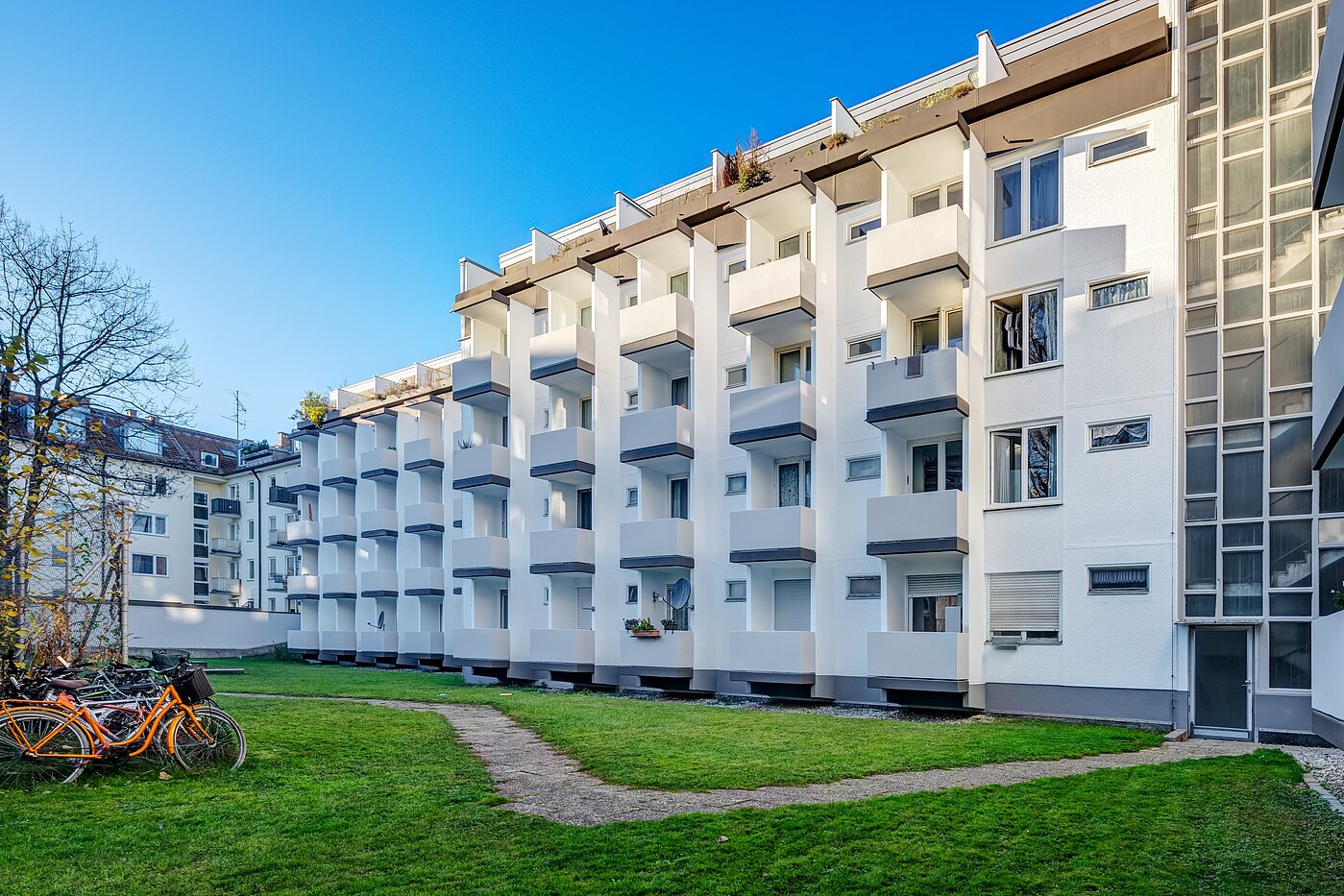 Apartment с 1 комнатная | München-Milbertshofen | 70183 | Innenhof