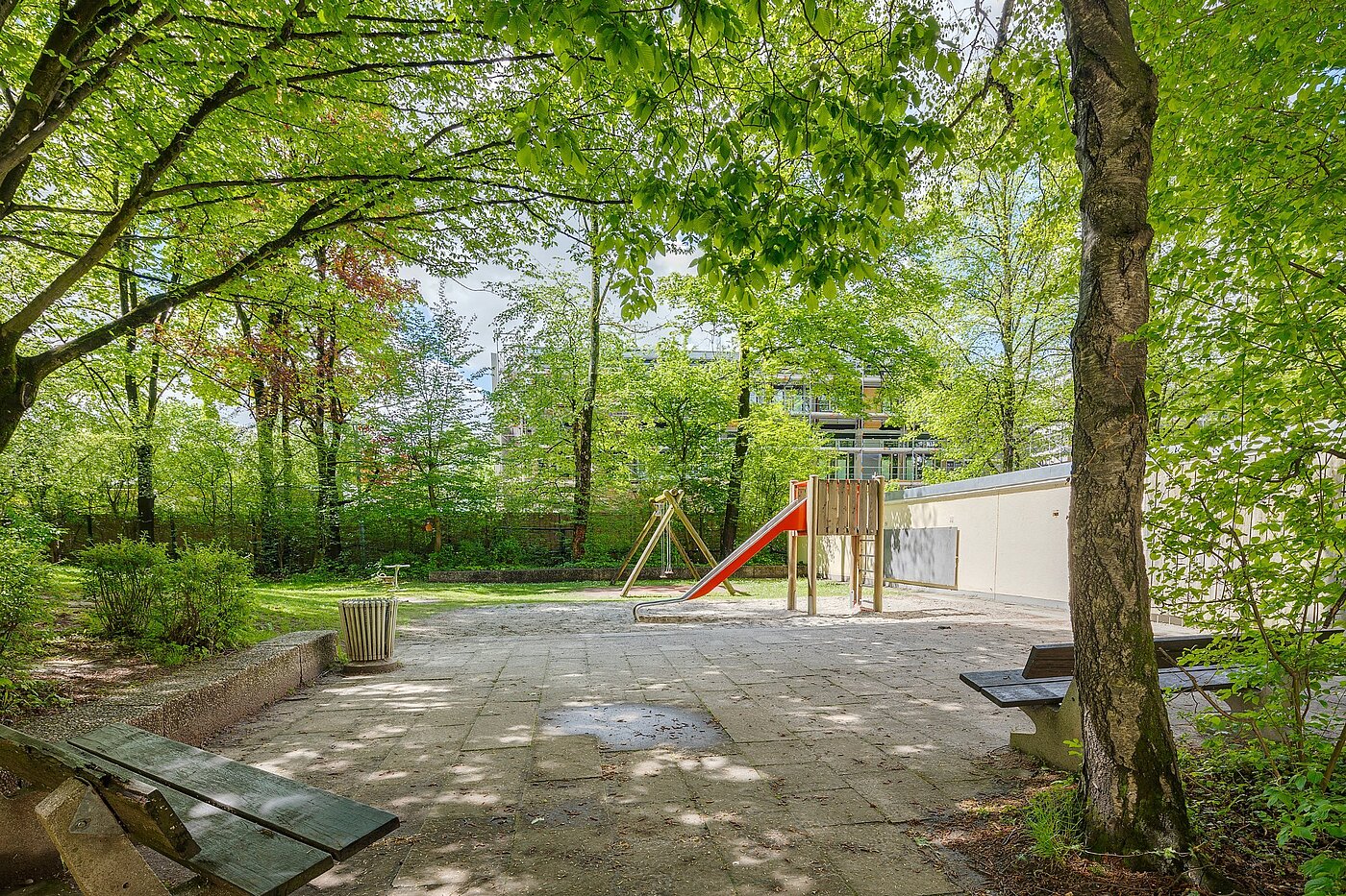 Квартира в многоэтажно доме с 1 комнатная | München-Oberföhring | 2104ML2 | ... mit Kinderspielplatz