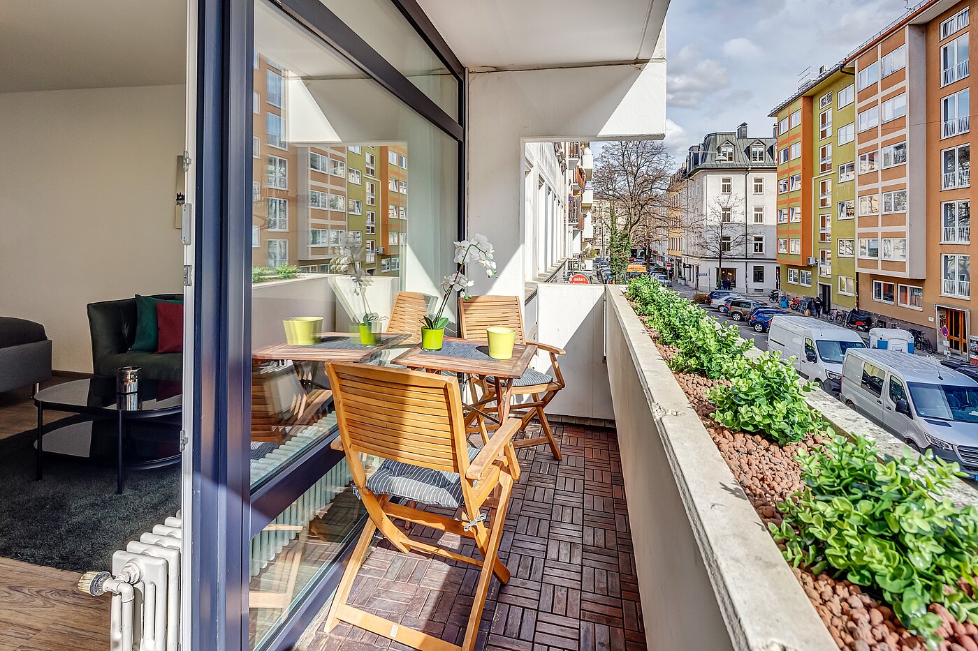 Квартира в многоэтажно доме с 1 комнатная | München-Ludwigsvorstadt | 70176 | Balkon mit Südost Ausrichtung