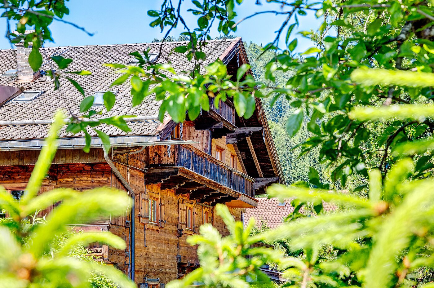 Мансардная квартира с 2 комнатами | Bad Wiessee | 70017 | Blick auf die Wohnung