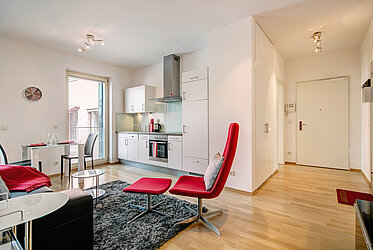 Schwabing: между Münchner Freiheit и Английским садом – городская квартира в лучшем месте