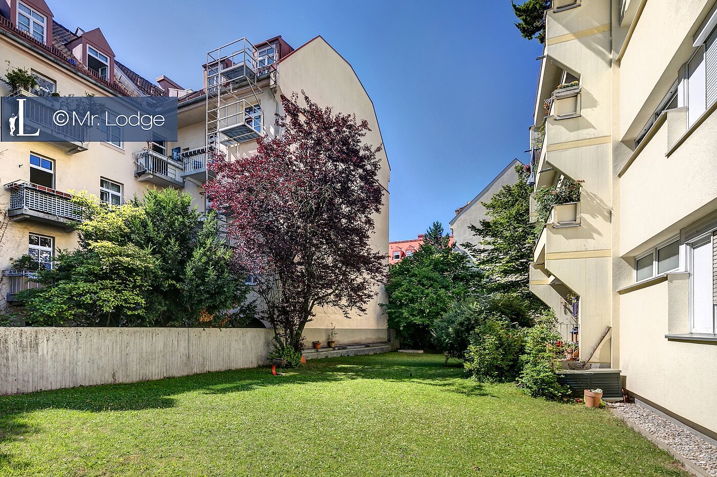 Квартира в многоэтажно доме с 1.5 комнатами | München-Isarvorstadt | 1707ML1 | begrünter, ruhiger Innenhof