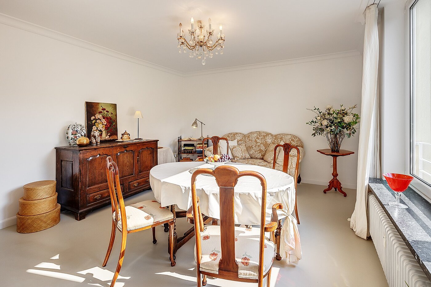 Квартира в многоэтажно доме с 2 комнатами | München-Haidhausen | 2105ML6 | Wohnzimmer mit...