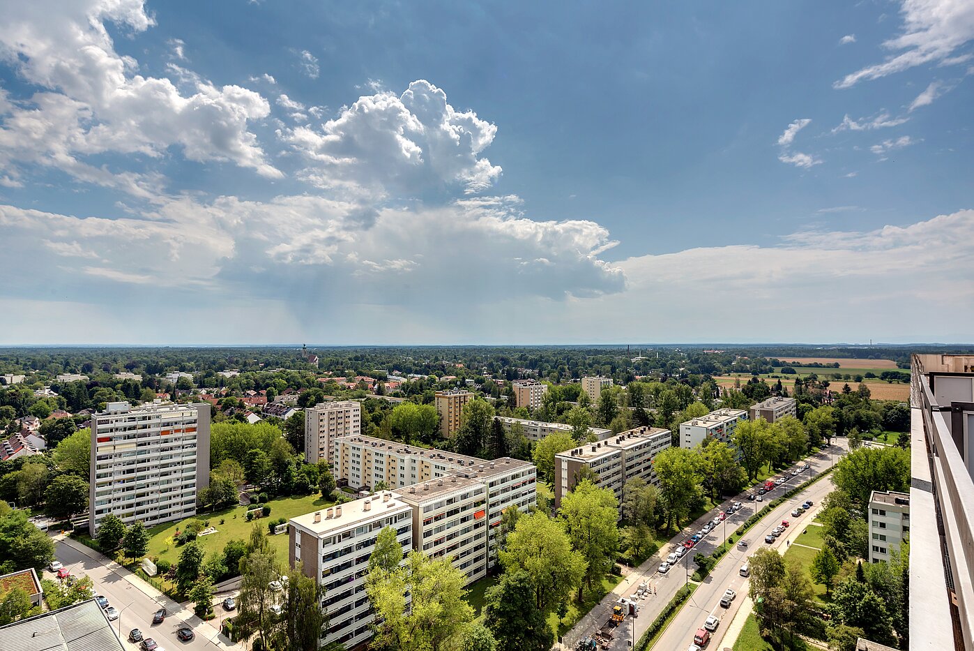 Квартира в многоэтажно доме с 1 комнатная | München-Forstenried | 2111ML1 | Ost-Süd Aussicht