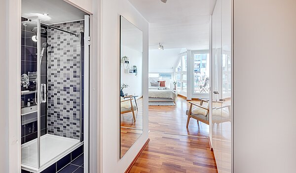 Квартира в многоэтажно доме с 1 комнатная | München-Maxvorstadt | 70165 | Flur mit Einbauten