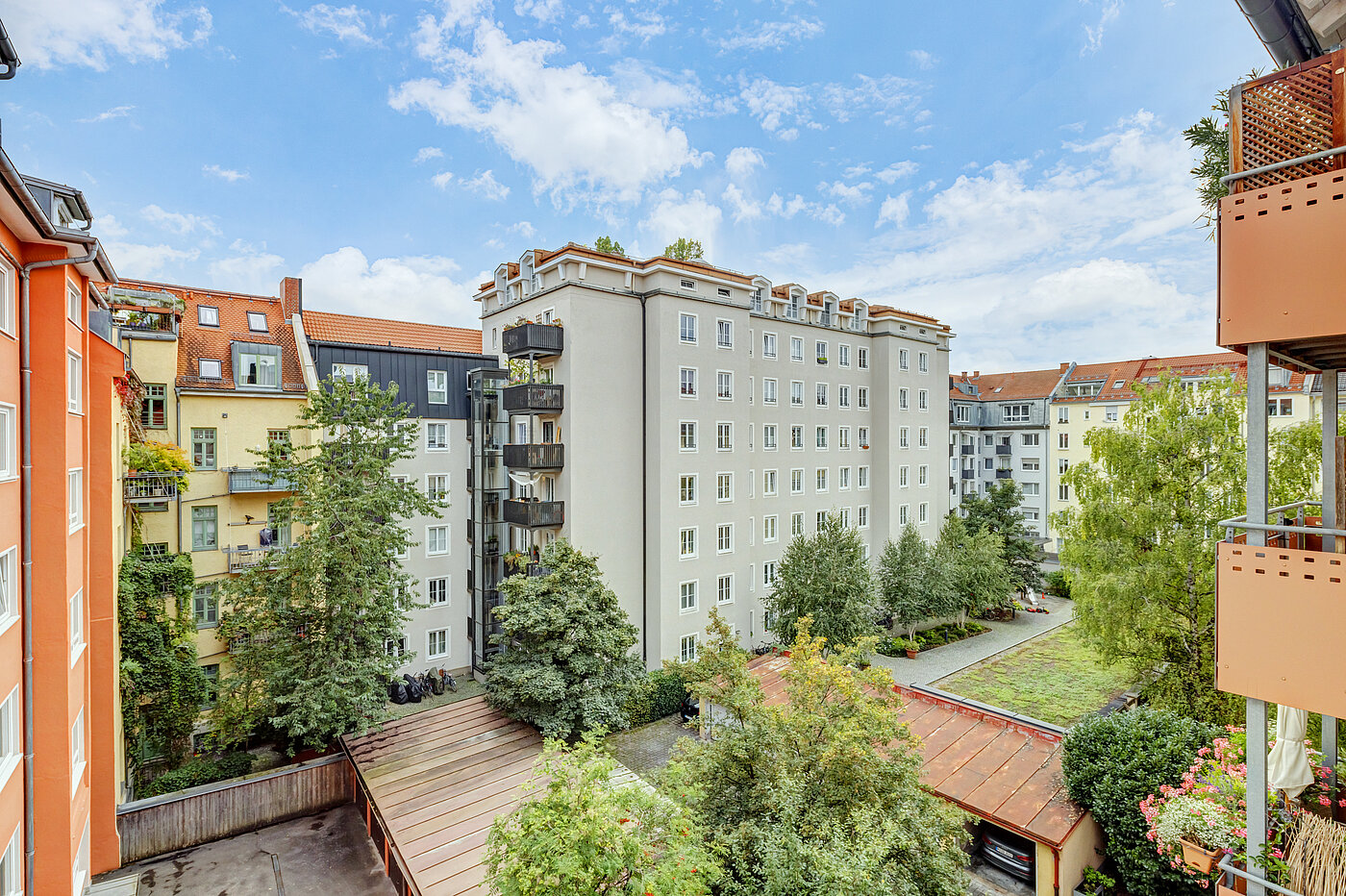 Квартира в многоэтажно доме с 3 комнатами | München-Schwabing | 70292 | ...Aussicht