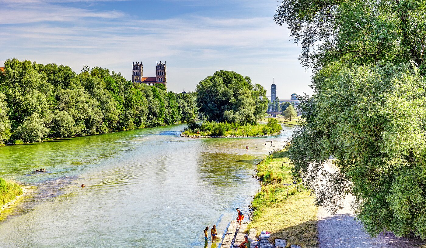 Квартира в многоэтажно доме с 2 комнатами | München-Au | 70108 | Nahegelegene Isar