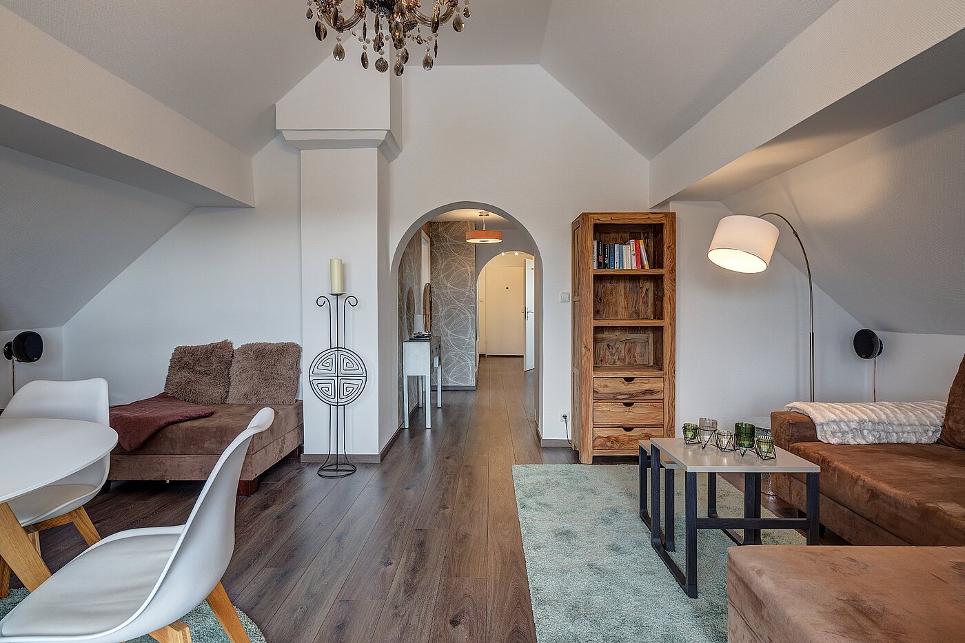 Мансардная квартира с 3 комнатами | München-Hasenbergl | 1803ML5 | Offener Wohnbereich