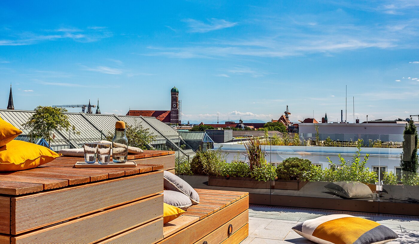 Квартира в многоэтажно доме с 3 комнатами | 70046 | ...Blick über München