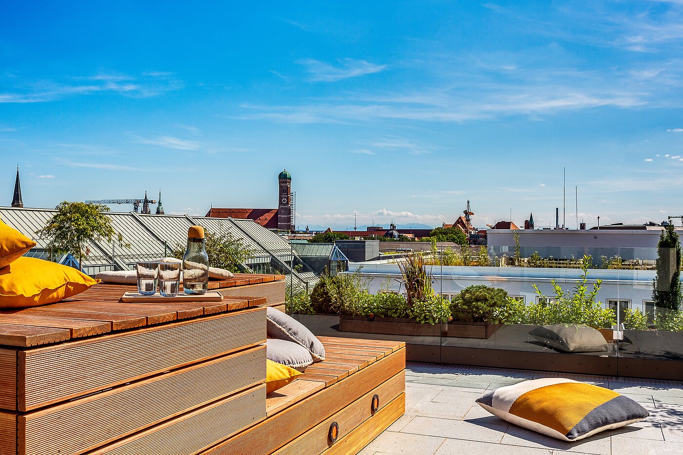 Квартира в многоэтажно доме с 3 комнатами | 70046 | ...Blick über München