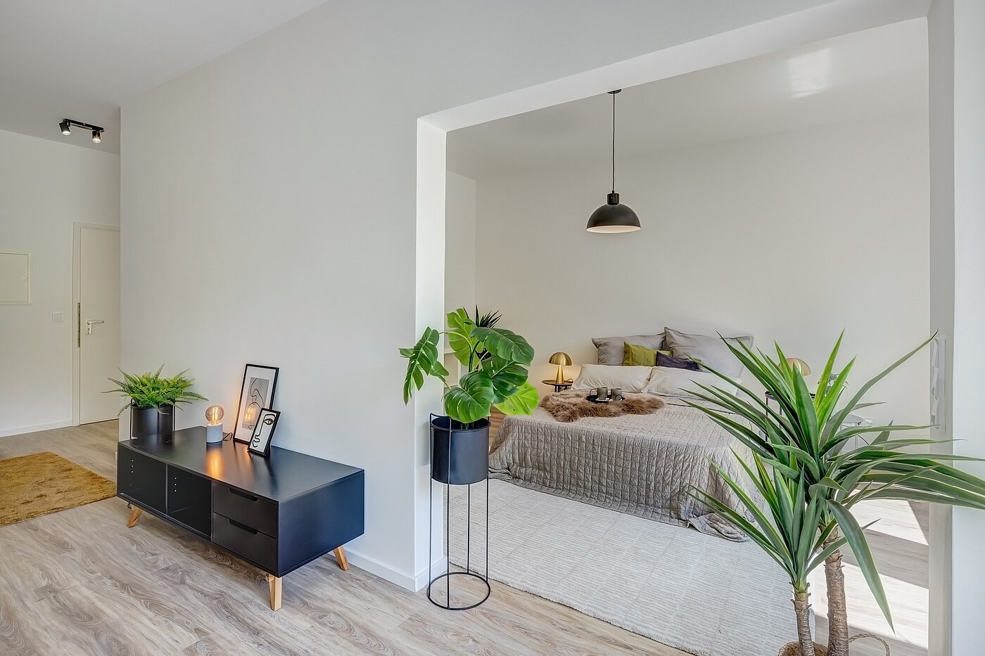 Квартира в многоэтажно доме с 2.5 комнатами | München-Obermenzing | 700191 | Blickrichtung Schlafzimmer