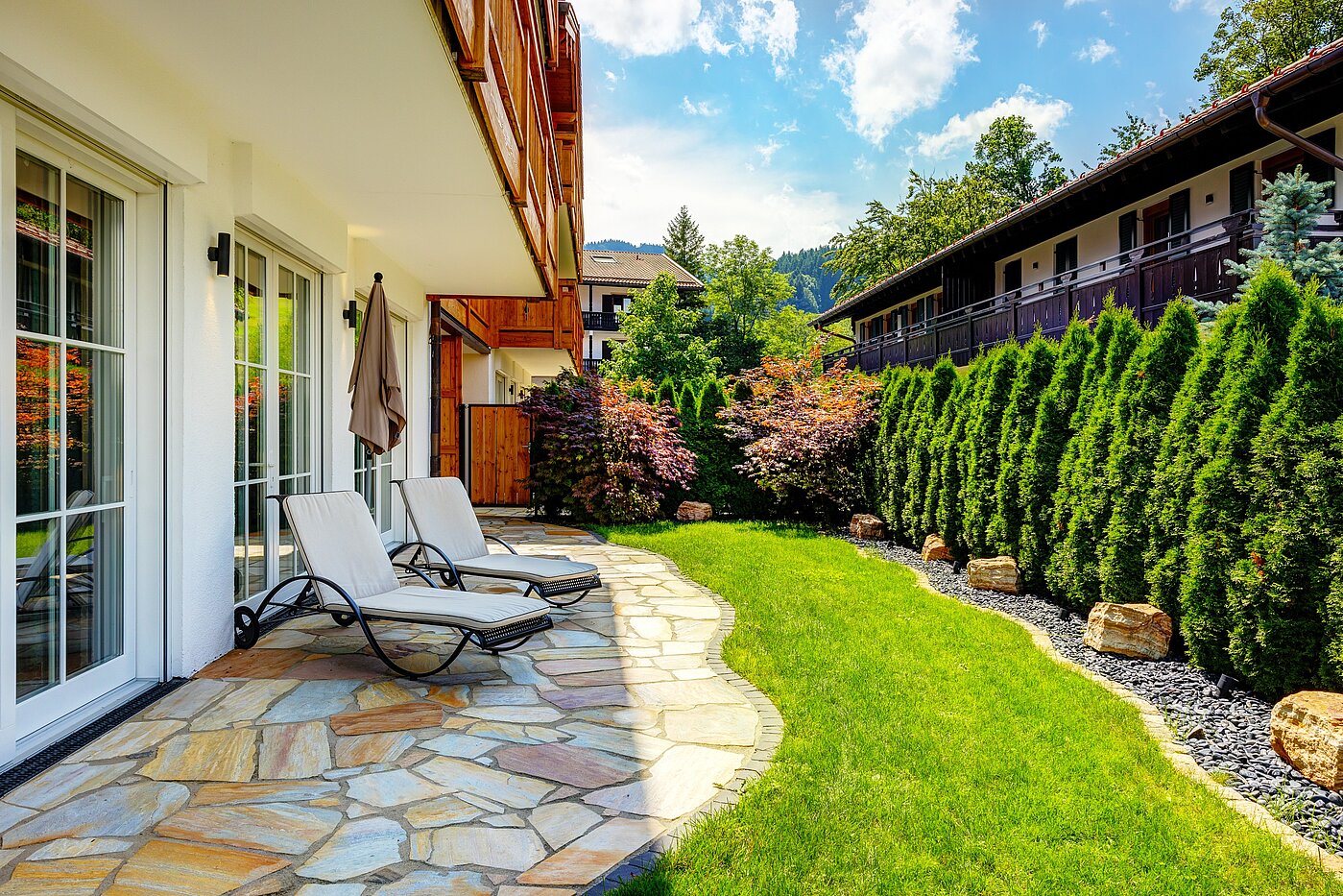 Плоский с 3 комнатами | Bad Wiessee | 70053 | Garten