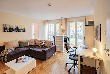 Schwabing-West: Шикарная 2-комнатная квартира в центре города - свободна