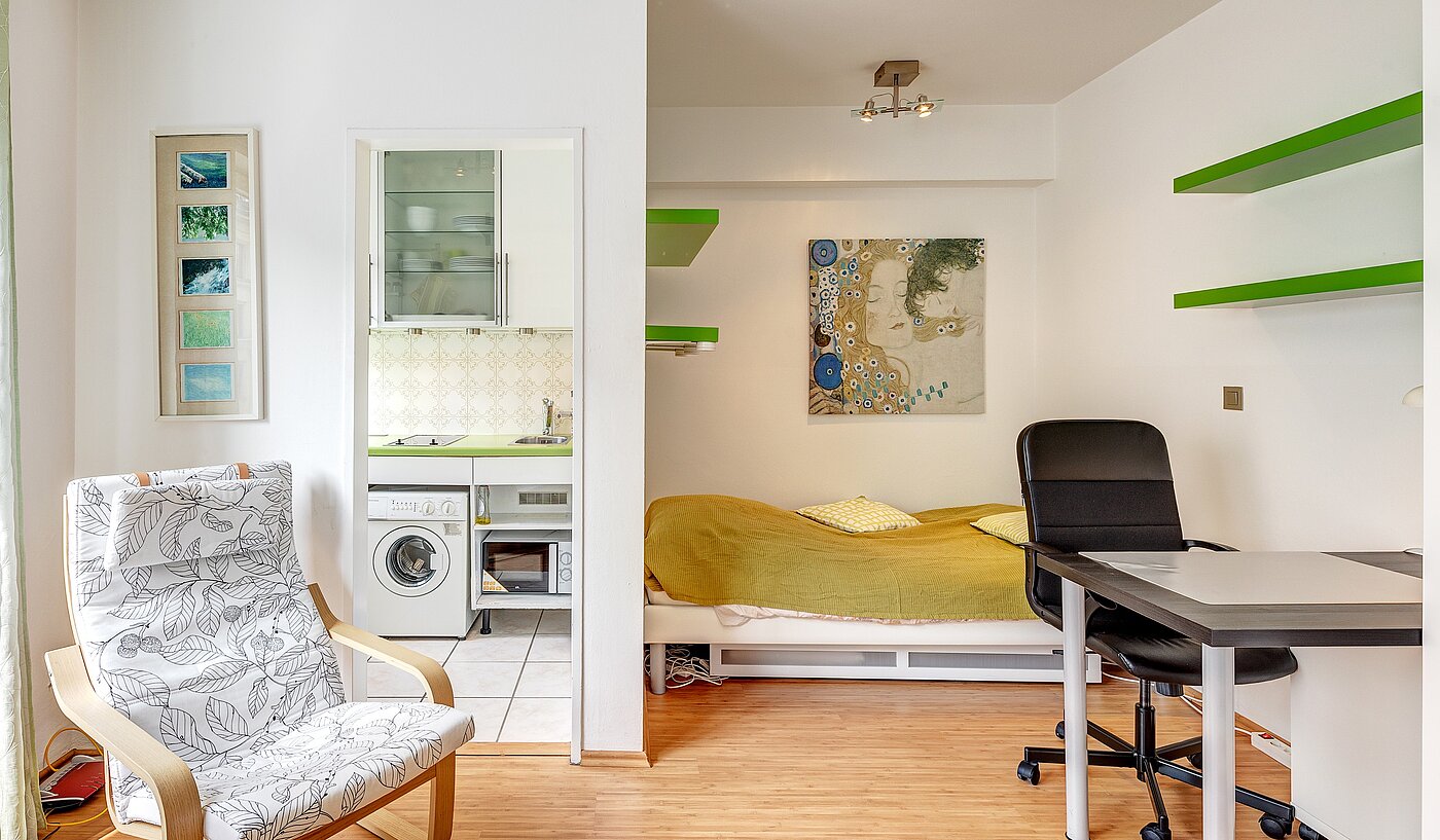 Apartment с 1 комнатная | München-Haidhausen | 70242 | Schlafen