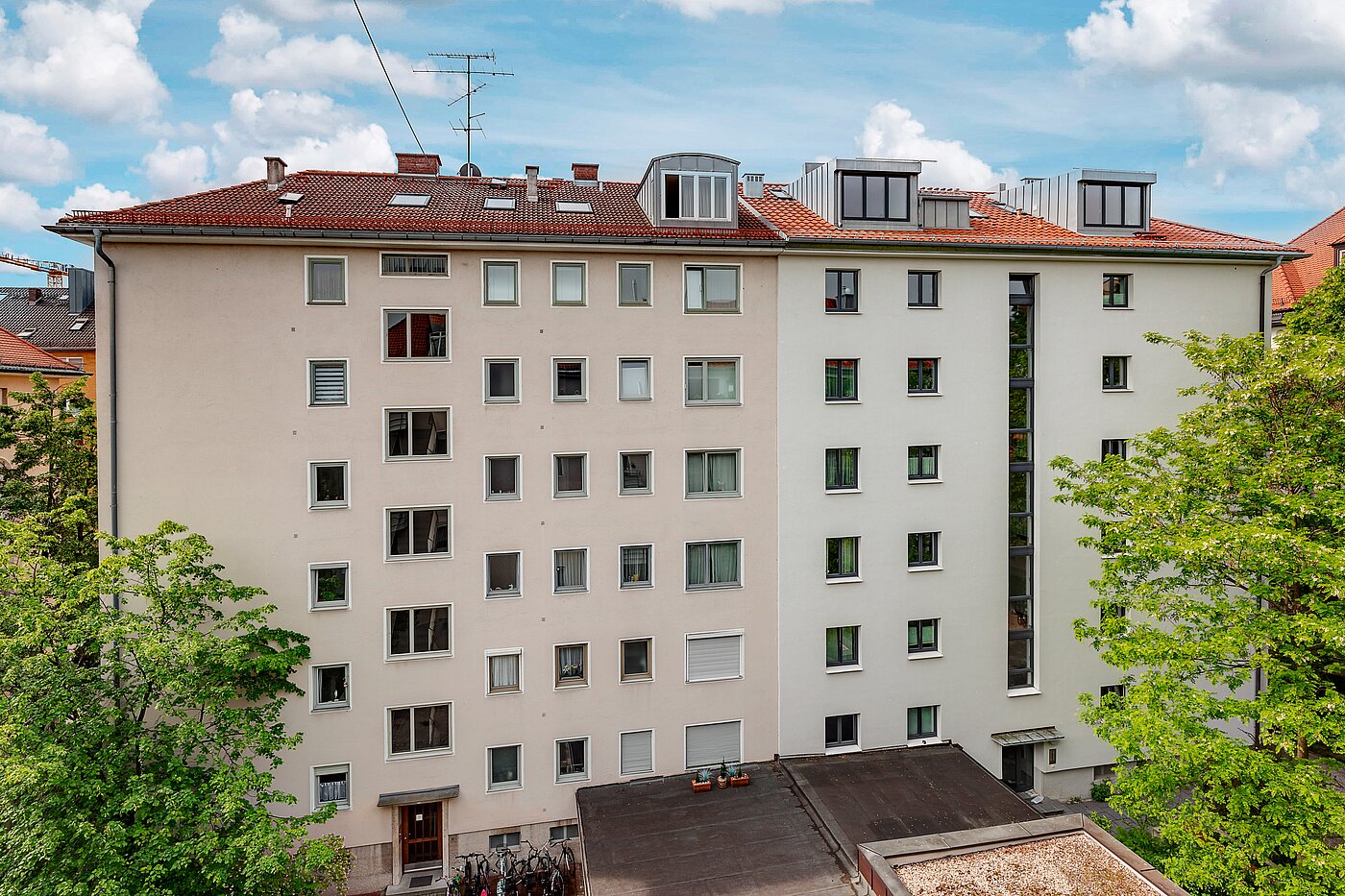 Квартира в многоэтажно доме с 2 комнатами | München-Schwabing | 70130 | Aussicht