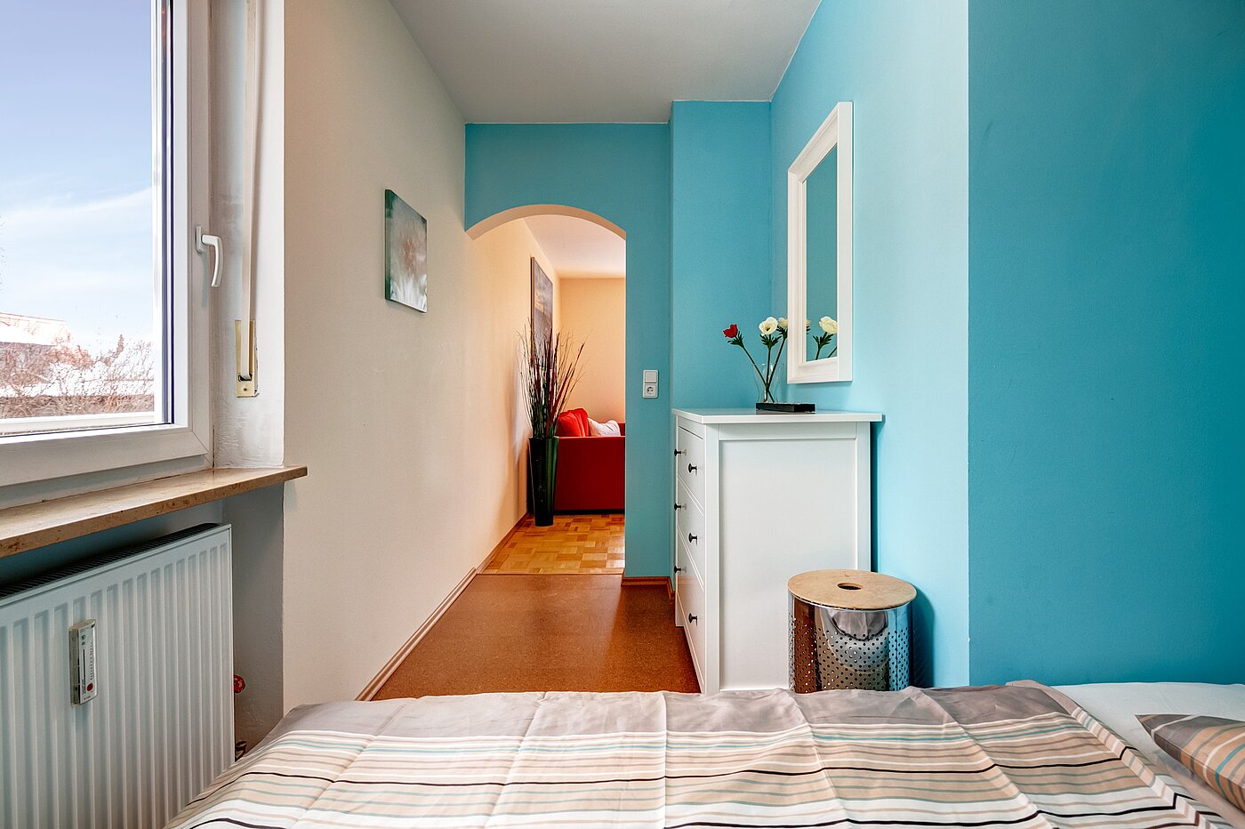 Квартира в многоэтажно доме с 1.5 комнатами | München-Milbertshofen | 701281 | Separater Schlafbereich