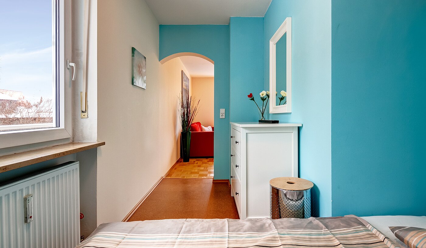 Квартира в многоэтажно доме с 1.5 комнатами | München-Milbertshofen | 701281 | Separater Schlafbereich