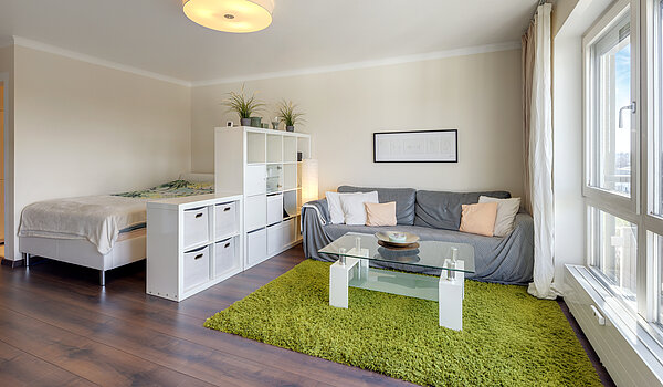 Apartment с 1 комнатная | München-Untermenzing | 70298 | Wohnzimmer