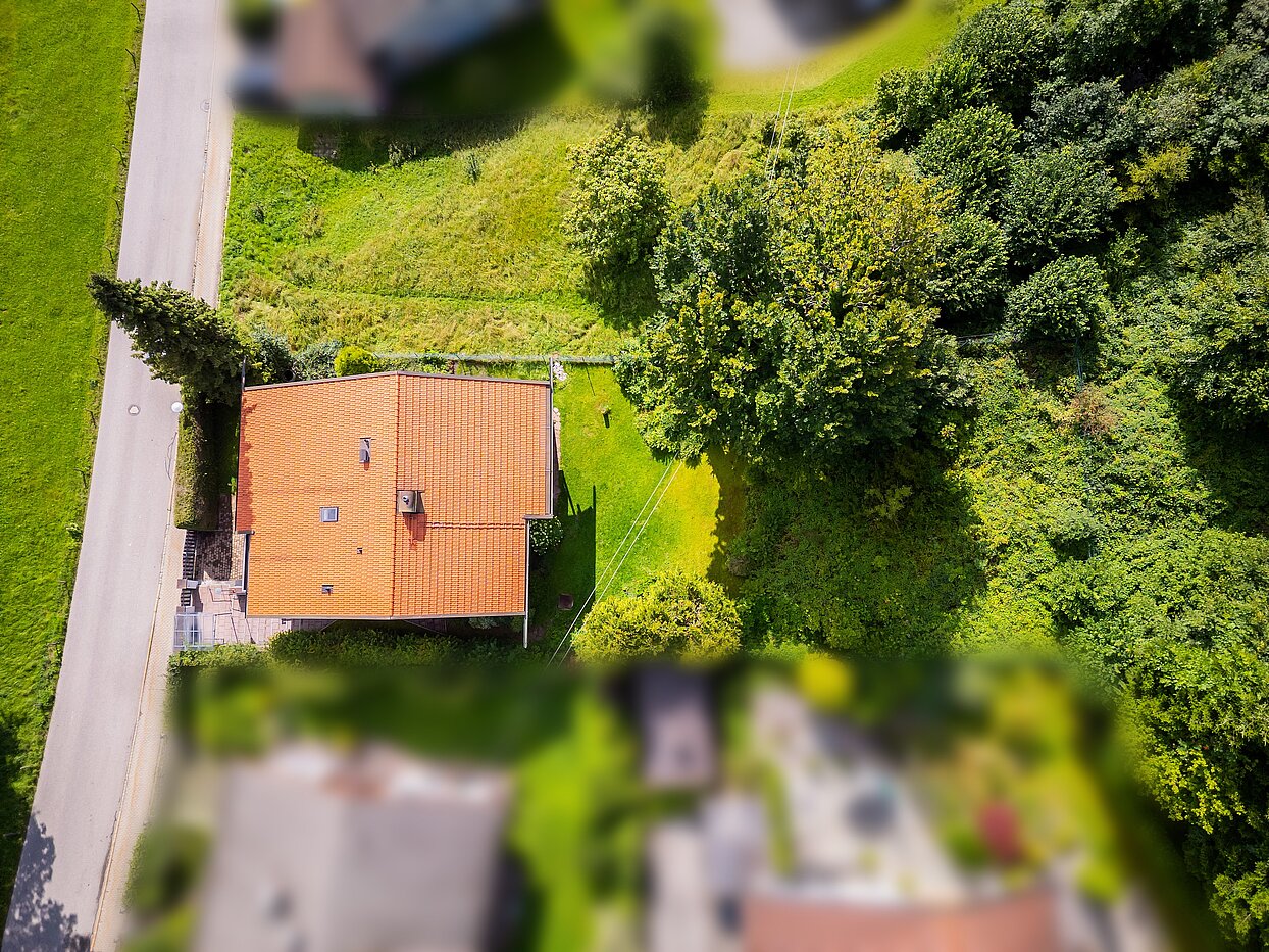 Mehrfamilienhaus с 10 комнатами | Bad Wiessee | 70212 | Grundstück von oben