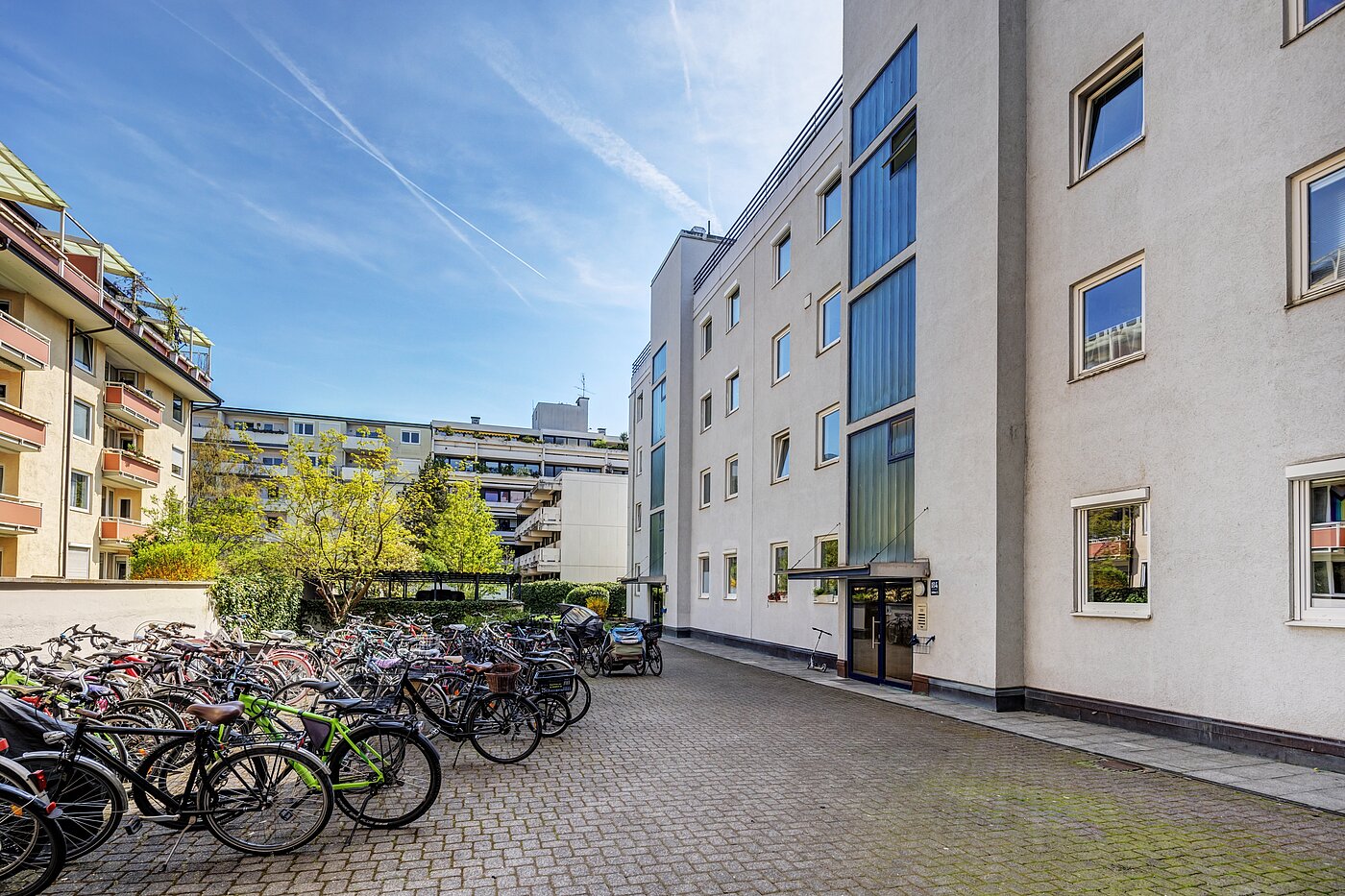 Плоский с 2 комнатами | München-Schwabing | 70394 | Objektansicht