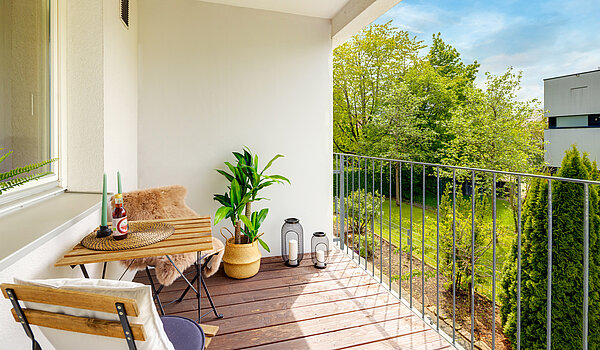 Квартира в многоэтажно доме с 2 комнатами | Haar | 70426