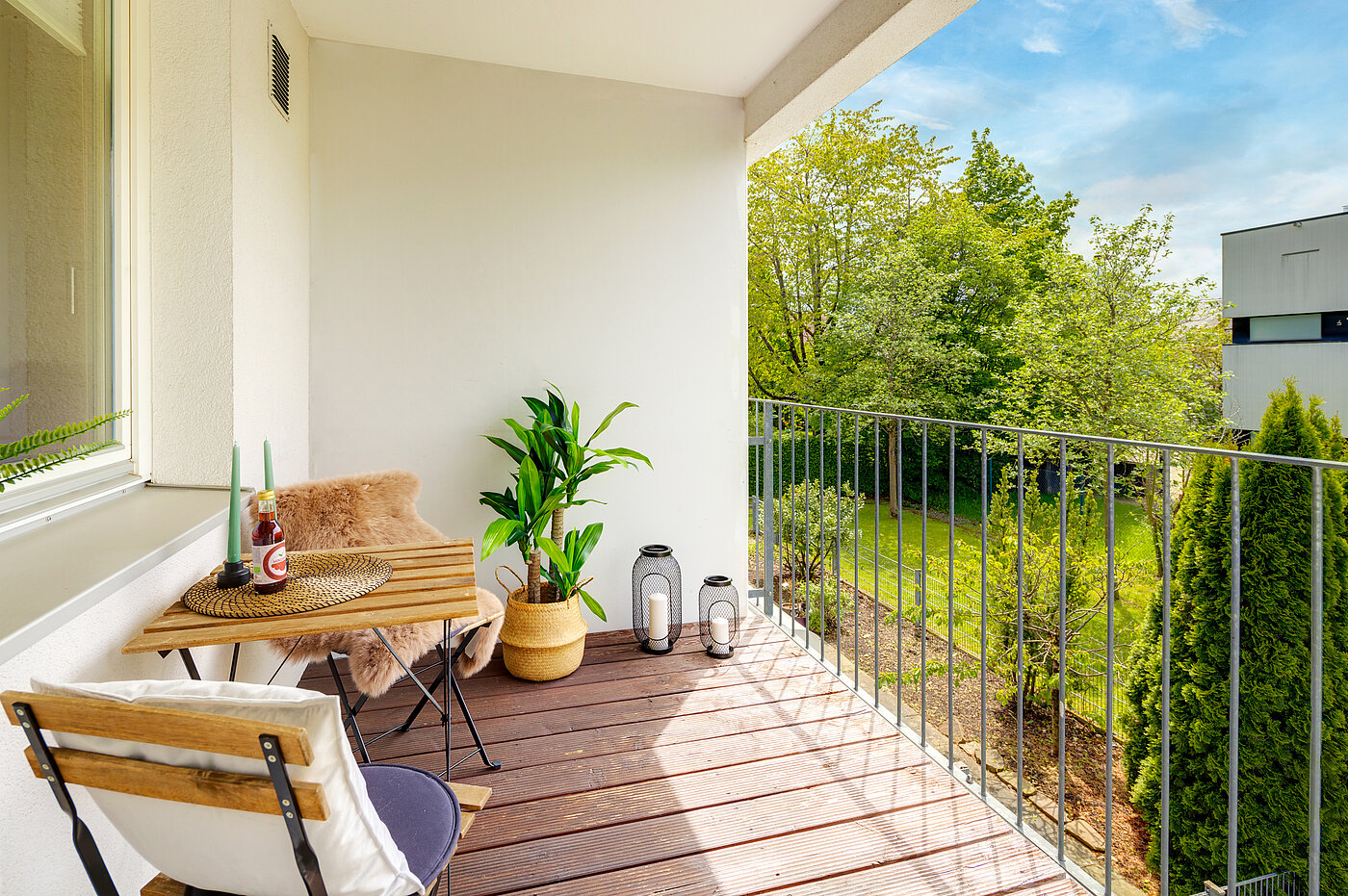 Квартира в многоэтажно доме с 2 комнатами | Haar | 70426