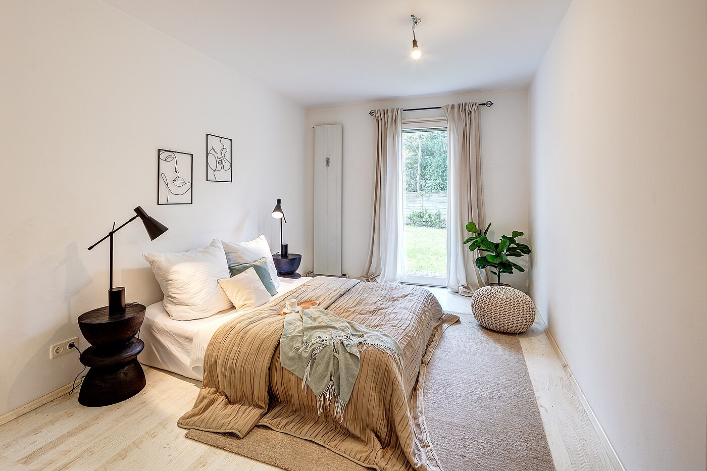 Плоский с 2.5 комнатами | München-Harlaching | 70018 | ...Ausblick zum Garten