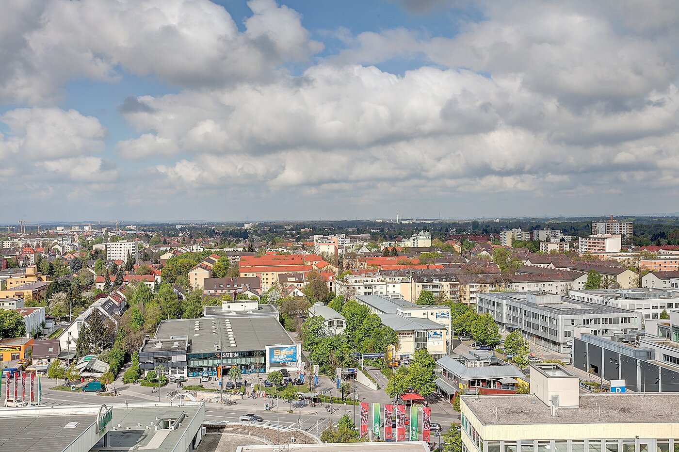 Квартира в многоэтажно доме с 1 комнатная | München-Moosach | 70092 | Tolle Aussichten