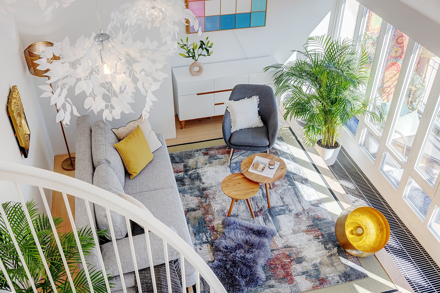 Дуплекс с 2.5 комнатами | München-Haidhausen | 701172 | ...von oben