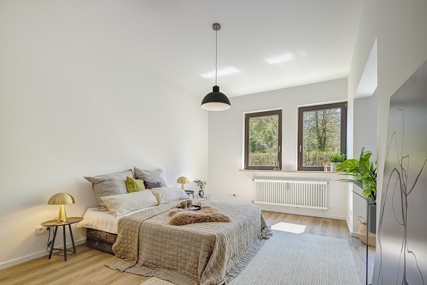 Квартира в многоэтажно доме с 2.5 комнатами | München-Obermenzing | 700191 | Schlafzimmer...