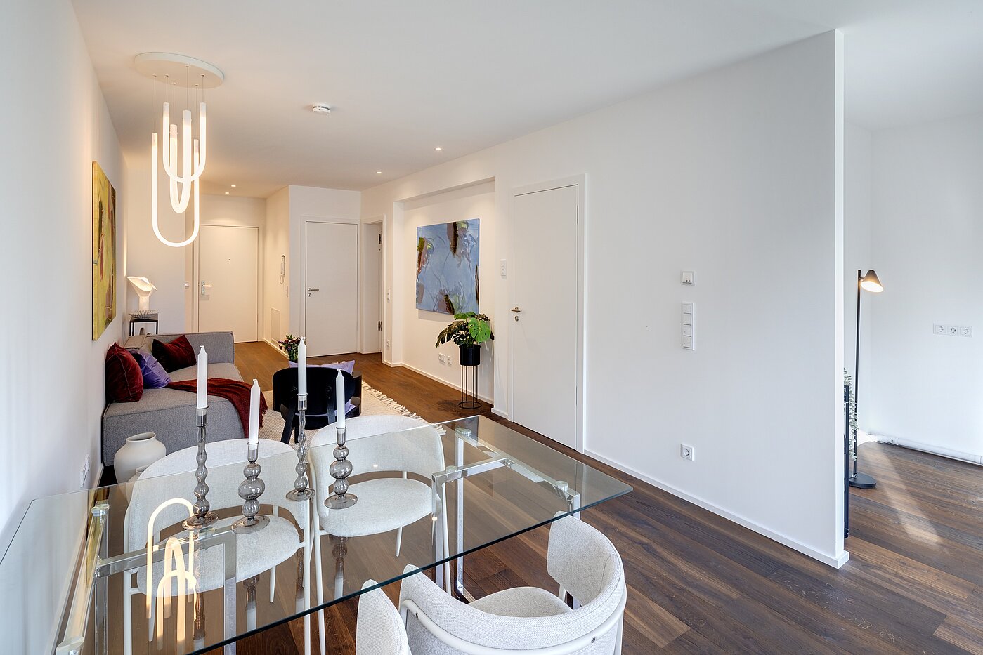 Terrassenwohnung с 2 комнатами | München-Harlaching | 70372 | Einladender Essplatz