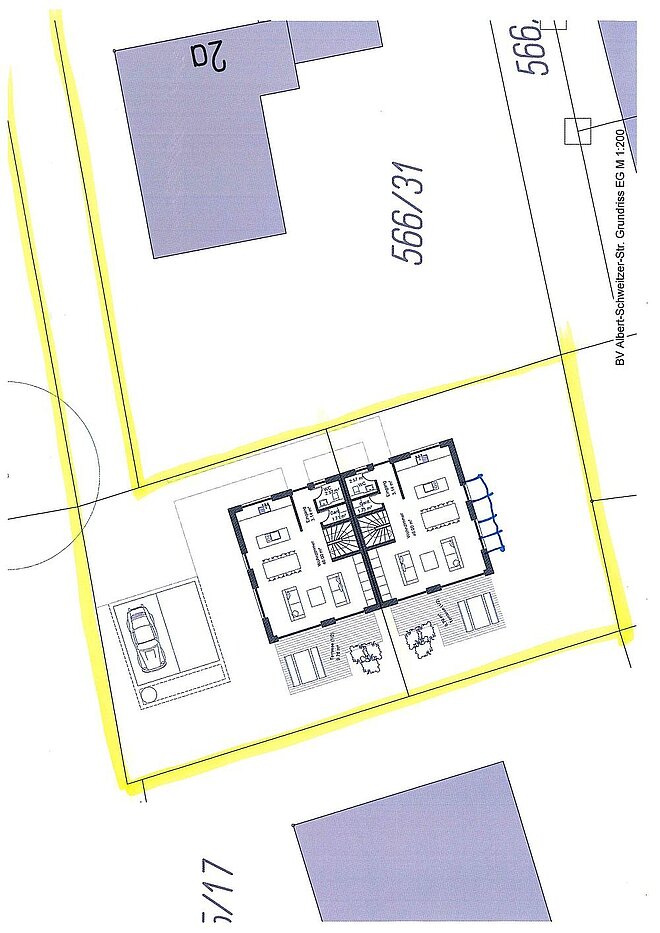 Особняк с 5 комнатами | Germering | 1712AK1 | Planung mit 2 DHH