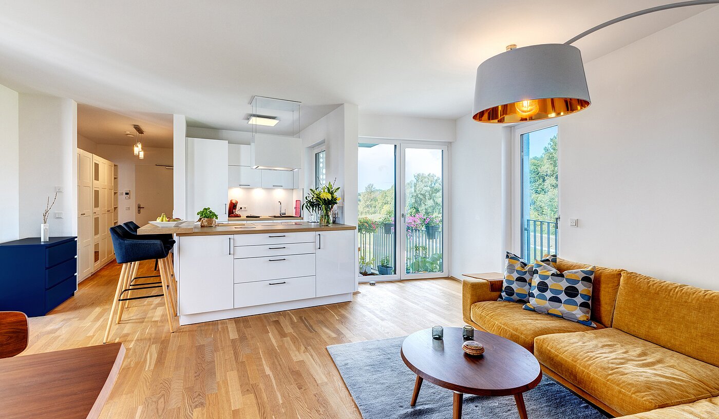 Квартира в многоэтажно доме с 2 комнатами | Freising | 70156