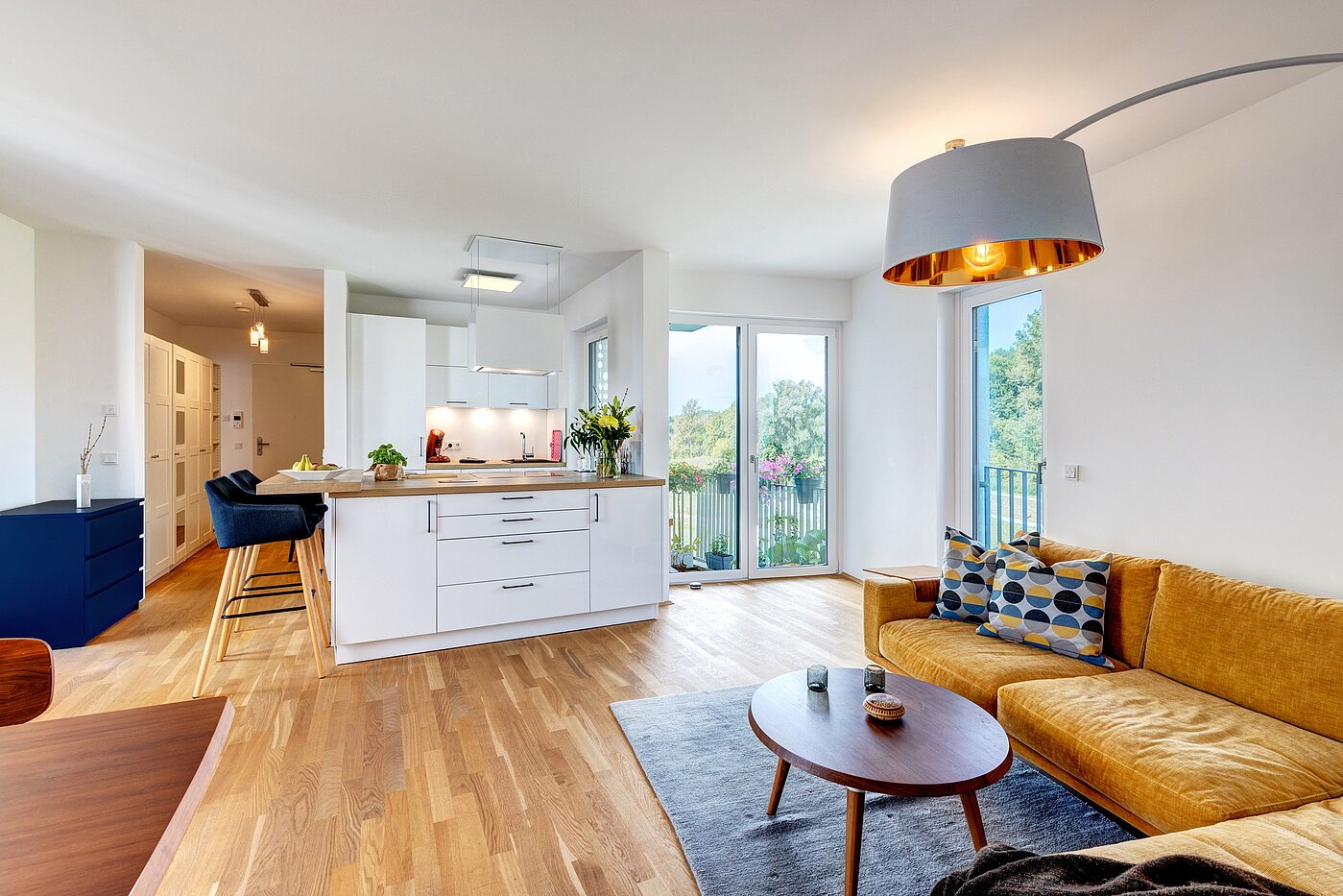 Квартира в многоэтажно доме с 2 комнатами | Freising | 70156
