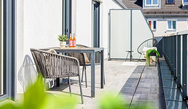 Penthouse с 2 комнатами | München-Bogenhausen | 70385 | ...gemütliches Frühstück