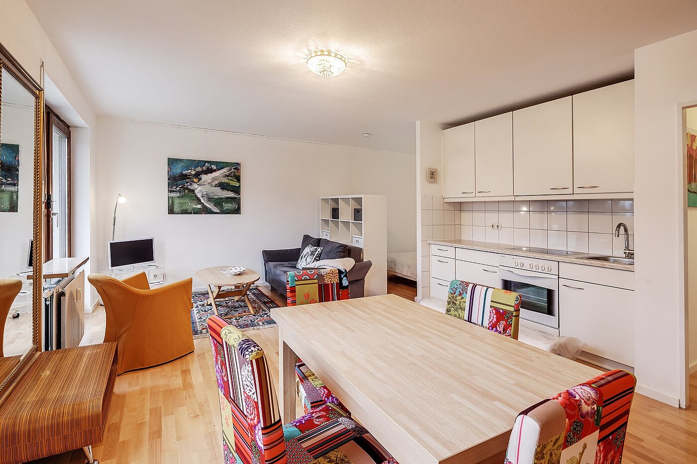 Квартира в многоэтажно доме с 1 комнатная | München-Milbertshofen | 2102ML5 | Essplatz mit